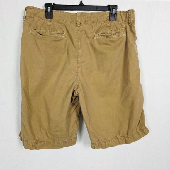 American Eagle Classic Khaki Shorts Size 34 Cotton - Picture 3 of 10